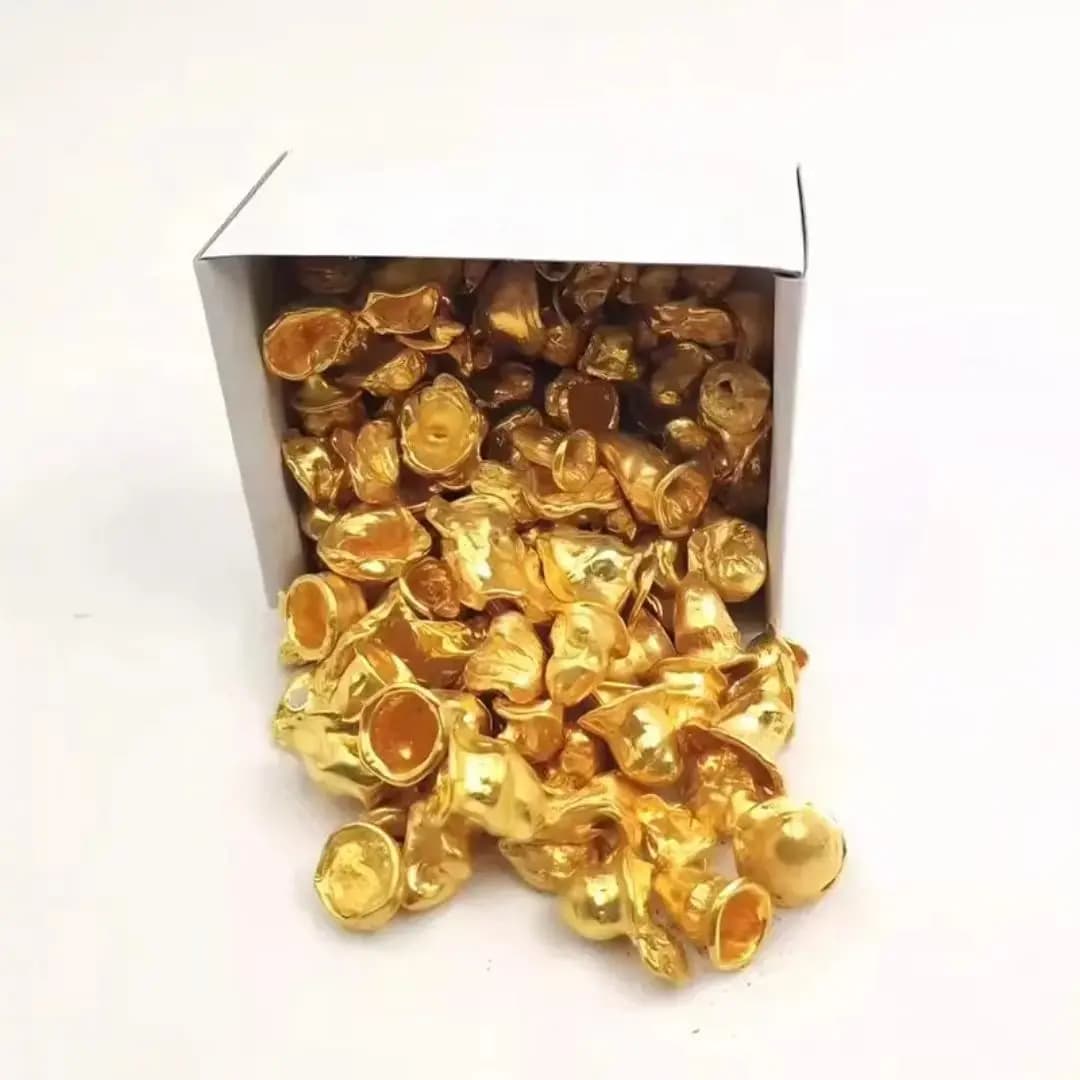 500g Dental Lab Yellow Metal Alloy for Full Cast Crown Casting Golden Particles