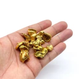 500g Dental Lab Yellow Metal Alloy for Full Cast Crown Casting Golden Particles