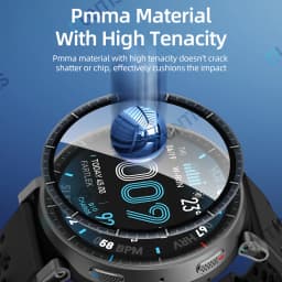 Screen Protector For Amazfit Active Max 3D Curved Screen Protector Ultra-HD Full Coverage Protective Film Accessories (Not Glass