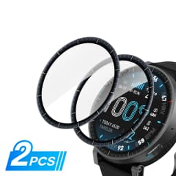 Screen Protector For Amazfit Active Max 3D Curved Screen Protector Ultra-HD Full Coverage Protective Film Accessories (Not Glass