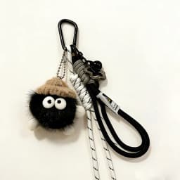 Women Bag Pendants Coal Ball Cute Dopamine Fashionable Bag Accessories Multifunctional Keychains Couple Gifts