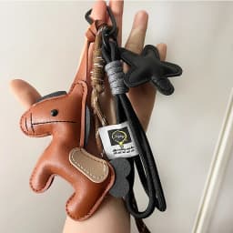 Women Bag Pendants Coal Ball Cute Dopamine Fashionable Bag Accessories Multifunctional Keychains Couple Gifts