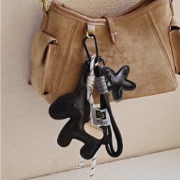 Women Bag Pendants Coal Ball Cute Dopamine Fashionable Bag Accessories Multifunctional Keychains Couple Gifts