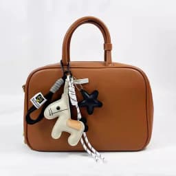 Women Bag Pendants Coal Ball Cute Dopamine Fashionable Bag Accessories Multifunctional Keychains Couple Gifts