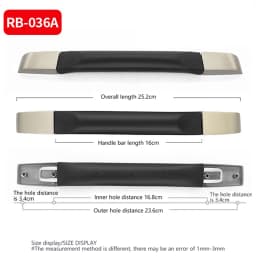 New Replacement Suitcase Luggage Handle Travel Suitcase Luggage Case Handle Strap Carrying Handle Grip Strap Spare Box Bag Parts
