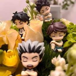 Japan Haikyu!! Shoulder Lean Fig Series 2 Blind Box ToyOikawa Tooru Keiji Akaashi Oikawa Tooru Action Figures Decoration Gifts