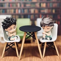 Japan Haikyu!! Shoulder Lean Fig Series 2 Blind Box ToyOikawa Tooru Keiji Akaashi Oikawa Tooru Action Figures Decoration Gifts