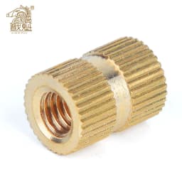 M.4 M1.6 M2 M2.5 M3 M4 M5 M6 M8 Brass Insert Nut Injection Molding Brass Knurled Thread Inserts Nuts