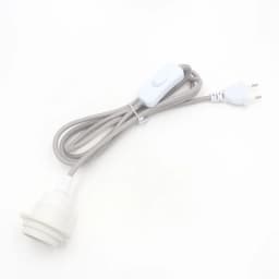 220V AC EU Plug Power Cord Fabric Covered Cable with On/Off Switch E27 Bakelite Lamp Holder Plug-In Cords for DIY Hanging Light