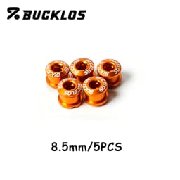 BUCKLOS Bike Chainring Bolts Single/Double/Triple Speed Disc Chainwheel Screws Fits for Bicycle Crank and Chain Ring 5pcs A Lot