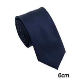 HUISHI 8CM 8 Styles Men's Solid Dark Blue Color Neck Tie 6cm Waterproof Jacquard Necktie Daily Wear Cravat Wedding Party For Men