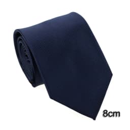 HUISHI 8CM 8 Styles Men's Solid Dark Blue Color Neck Tie 6cm Waterproof Jacquard Necktie Daily Wear Cravat Wedding Party For Men