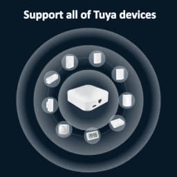 Lincukoo Tuya ZigBee Smart Hub Wired Gateway Bridge Support Smart Life APP Connect 64 Tuya ZigBee Devices.
