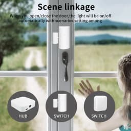 Lincukoo Tuya ZigBee Smart Hub Wired Gateway Bridge Support Smart Life APP Connect 64 Tuya ZigBee Devices.