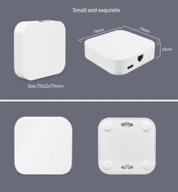 Lincukoo Tuya ZigBee Smart Hub Wired Gateway Bridge Support Smart Life APP Connect 64 Tuya ZigBee Devices.