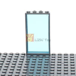 Moc French Windows Door Frame 1x4x6 60596 57895 DIY Building Blocks Bricks Bulk Set City Street View Compatible with Glass Toys
