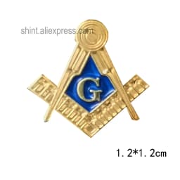 Masonic Smaller Lapel Pins Badge Mason Freemason FORGET ME NOT Sun Past Master Commemorative Freemasonry Accessories
