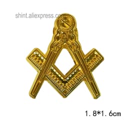 Masonic Smaller Lapel Pins Badge Mason Freemason FORGET ME NOT Sun Past Master Commemorative Freemasonry Accessories