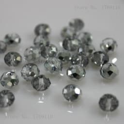 Isywaka Dark Red Colors 4*6mm 50pcs Rondelle Austria Faceted Crystal Glass Beads Loose Spacer Round Beads for Jewelry Making