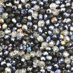 Isywaka Dark Red Colors 4*6mm 50pcs Rondelle Austria Faceted Crystal Glass Beads Loose Spacer Round Beads for Jewelry Making