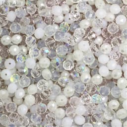 Isywaka Dark Red Colors 4*6mm 50pcs Rondelle Austria Faceted Crystal Glass Beads Loose Spacer Round Beads for Jewelry Making