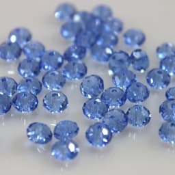 Isywaka Dark Red Colors 4*6mm 50pcs Rondelle Austria Faceted Crystal Glass Beads Loose Spacer Round Beads for Jewelry Making