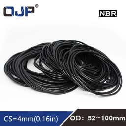 CS1.2/2/4mm OD5-200mm NBR Rubber Ring Sealing O-Ring Nitrile O Ring Seal Gasket Sealing Oil Ring Waterproof Sealing