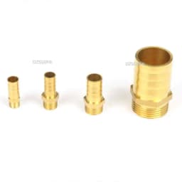 Brass Pipe Fitting 4mm 6mm 8mm 10mm 12mm 19mm Hose Barb Tail 1/8" 1/4" 1/2" 3/8" BSP Male Connector Joint Copper Coupler Adapter