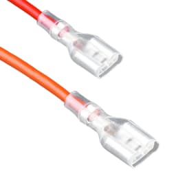 100Pcs/lot 2.8/4.8/6.3mm Female and Male Crimp Terminal Connector Silver Car Speaker Electric Wire Connectors Set