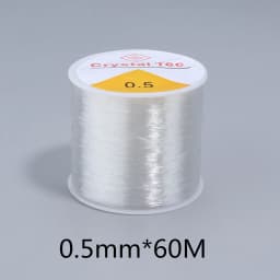 50M-100M Plastic Crystal DIY Beading Stretch Cords Elastic Line Jewelry Making Supply Wire String Jeweleri Thread String Thread