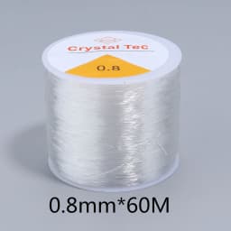 50M-100M Plastic Crystal DIY Beading Stretch Cords Elastic Line Jewelry Making Supply Wire String Jeweleri Thread String Thread