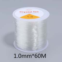 50M-100M Plastic Crystal DIY Beading Stretch Cords Elastic Line Jewelry Making Supply Wire String Jeweleri Thread String Thread