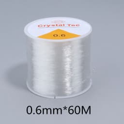 50M-100M Plastic Crystal DIY Beading Stretch Cords Elastic Line Jewelry Making Supply Wire String Jeweleri Thread String Thread