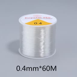 50M-100M Plastic Crystal DIY Beading Stretch Cords Elastic Line Jewelry Making Supply Wire String Jeweleri Thread String Thread