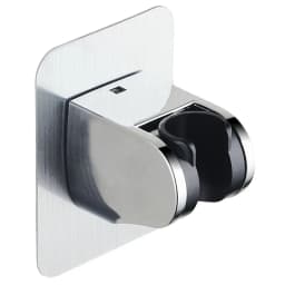 Useful Adjustable Polished Self-adhesive Handheld Suction Up Drill-free Shower Head Holder Showerhead Rack Punch-free Adjustable