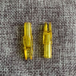 50pcs Arrow Nocks For Carbon Arrow Shaft I.D 6.2mm Plastic Arrow Tails DIY Arrow Knocks Replacement Archery Hunting shooting