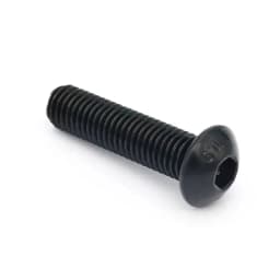 M2 M2.5 M3 M4 M5 M6 M8 M10 Grade 10.9 Alloy Steel Screws Hex Socket Round Head Cap Black Screw Furniture Fastener Bolt