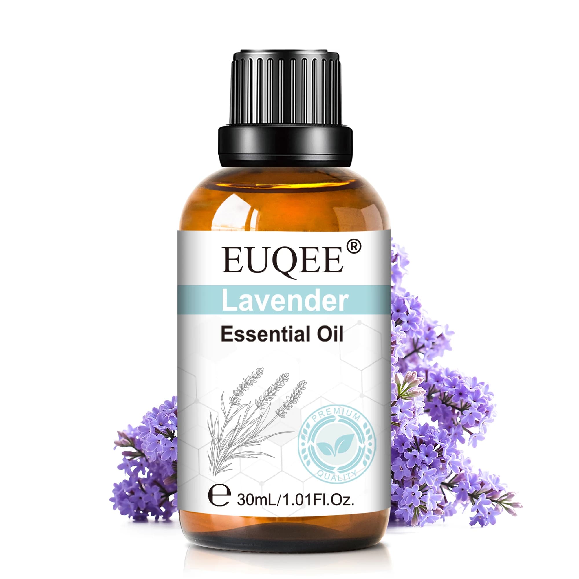 EUQEE 30ml Lavender Essential Oil 1PCS 2PCS Vanilla Eucalyptus Jasmine Patchouli Frankincense Bergamot Rose Aromatherapy Oils