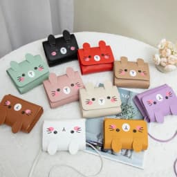 Children's Accessories Small Shoulder Bag Cute Rabbit BabyGirls Small Crossbody Bags Cartoon Kids Boys Mini Coin Purse Handbags