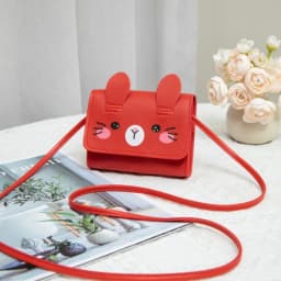 Children's Accessories Small Shoulder Bag Cute Rabbit BabyGirls Small Crossbody Bags Cartoon Kids Boys Mini Coin Purse Handbags
