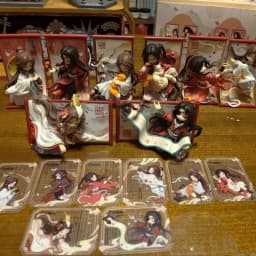 Official Heaven Official'S Blessing Magnetic Fridge Blind Box Xie Lian Hua Cheng Figure Ornament Mystery Box Decoration Gift