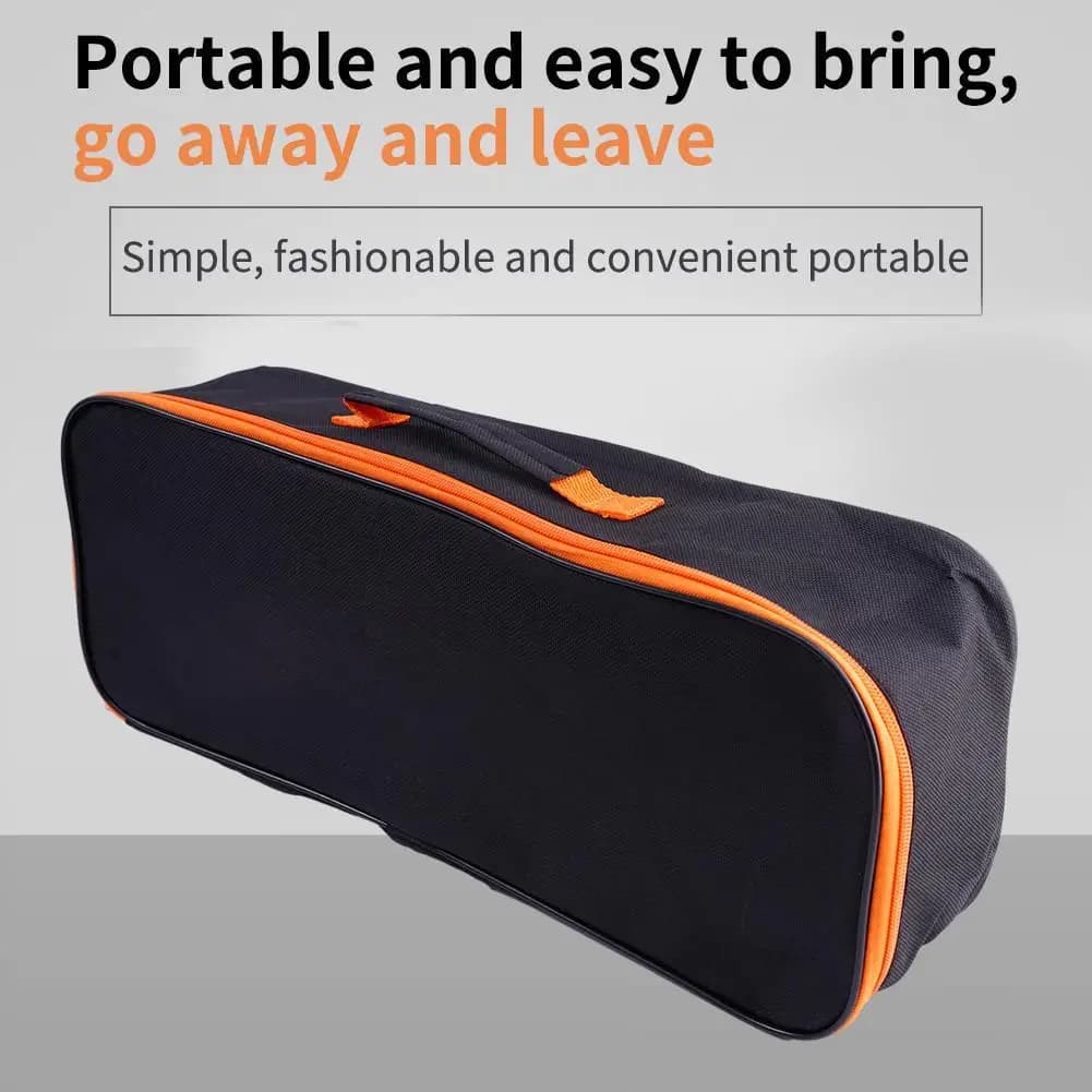 Large Capacity Tool Bag Oxford Cloth Toolkit For Electrician Hardware Waterproof Shockproof Tool Carry Bag Storage Organizer