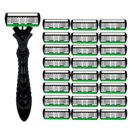 High Quality Man Safety Razor Blade 6 Layer German Stainless Steel Shaving Cartridges Compatible Mach Shaver