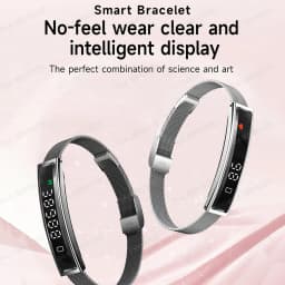 2026 New Fashion Women Smart Bracelet Sport Mode Fitness Tracker Heart Rate Health Monitoring IP68 Waterproof Smart Watch Men