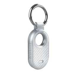 Carbon Fiber Style Case For Samsung Galaxy Smart Tag 2 Locator Anti-lost Backpack Keychain TPU Soft Silicone Protect Back Cover