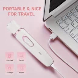 4-in-1 Rechargeable Electric Lady Shaver Set - Portable 500mAh Wet & Dry Painless Trimmer for Face, Nose, Legs & Underarms