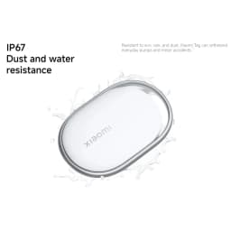 Xiaomi Tag 1 Pack Bluetooth 5.4 IP67 Waterproof Compatible with Apple Find My for iPhone Smart Anti Lost Device