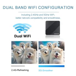 Smart TV Box Android 16 8GB+256GB Rockchip RK3518 X10 Google Assistant 8K Video Bluetooth5.4 Media Player Very Fast Set Top Box