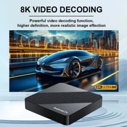 Smart TV Box Android 16 8GB+256GB Rockchip RK3518 X10 Google Assistant 8K Video Bluetooth5.4 Media Player Very Fast Set Top Box