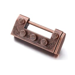 Difficult Metal Brain Teaser Puzzles for Adults Kids Magic Baffling IQ Logic Test Disentanglement Game Fun Challenge
